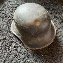 Coque casque allemand luftschutz gladiator original WW2