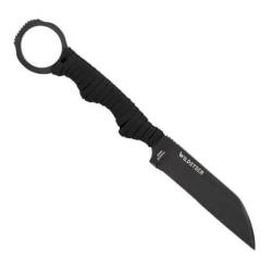 Couteau fixe outdoor Wildsteer Léviathan noir