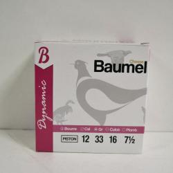 Cartouches Tunet Baumel Dynamic piston plombs 6 ou 7.5 - calibre 12