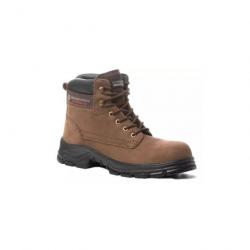 Chaussures de sécurité hautes Coverguard Marble S3 marron cuir