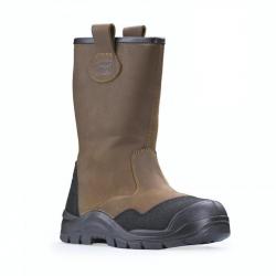 Bottes de sécurité Coverguard Pyrope S3 Src Ci marron cuir fourrées