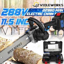 Tronconneuse Electrique Sans Fil PRO 30CM, Modele: 2 Batteries