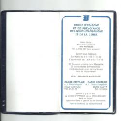 NEUF 1979 CARNET LIVRET AGENDA VIERGE BANQUE CAISSE D'EPARGNE - Publicitaire Note RDV