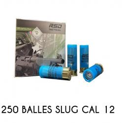 250 BALLES SLUG CAL 12 jocker RSD TACTICAL 