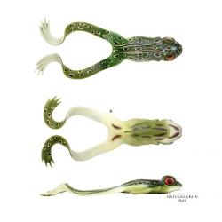 Leurre souple Spro Iris the Frog 15cm Natural Green Frog