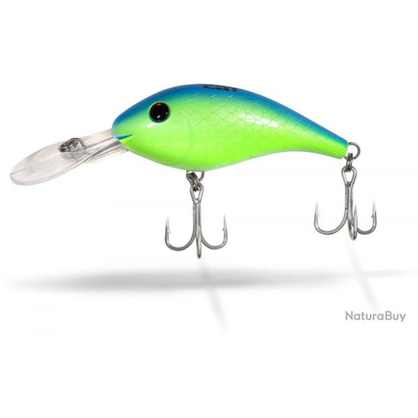 Poisson Nageur Black Cat Cranker 16cm 50 g 16cm Special green