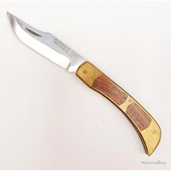 Couteau pliant de poche Navaja espagnole marque R. Zafrilla inox