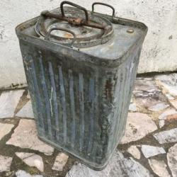 Caisse conteneur à poudre laiton et bronze WW2
