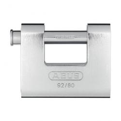 Cadenas blindé 92/80 monobloc 80mm avec 2 clés Abus