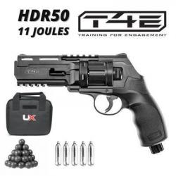 Pack Promo Revolver Umarex®  T4E HDR50 co2 billes caoutchouc 11 joules + Housse 3