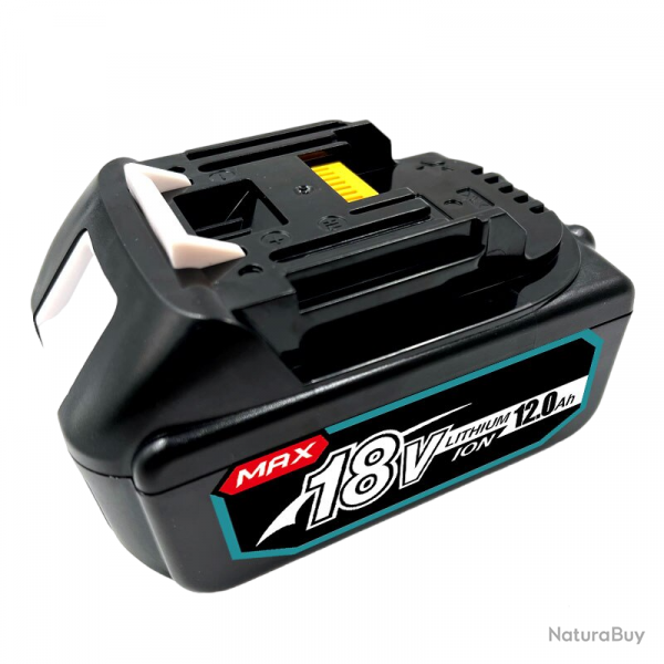 Batterie Compatible Makita BL1830 1815 1860 18V, Modele: 12.0Ah