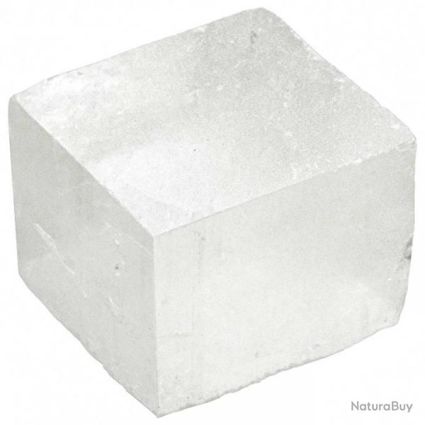 Pierre brute calcite optique blanche - A l'unit 21  40 grammes