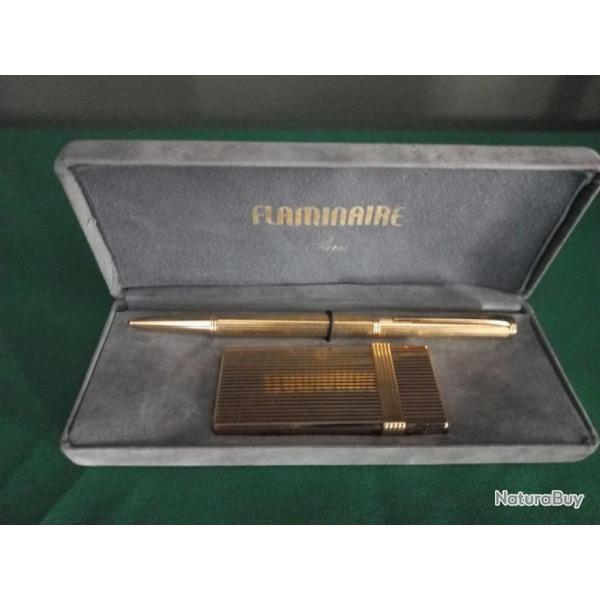 Trs beau coffret Vintage " FLAMINAIRE Paris "