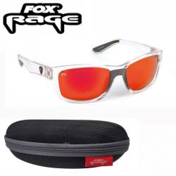 Lunettes Fox Rage Sunglasses Trans / Mirror RED / Grey Lense