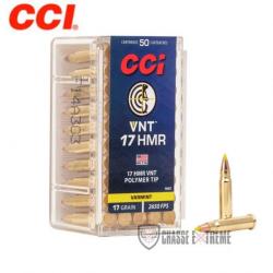 50 Munitions CCI VNT Cal 17Hmr 17Gr