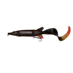 Leurre Souple Savage Gear 3D Hybrid Pike 17cm Slow Sinking Motor Oil 17cm 47g