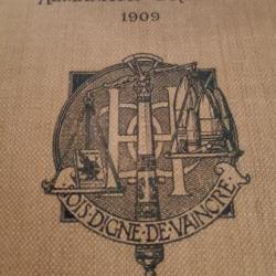 almanach du drapeau 1909 édition Hachette