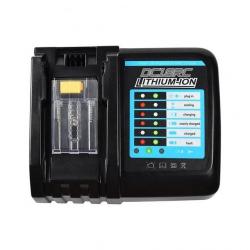 Chargeur Batterie Compatible Makita BL1830 18V, Modele: DC18RC