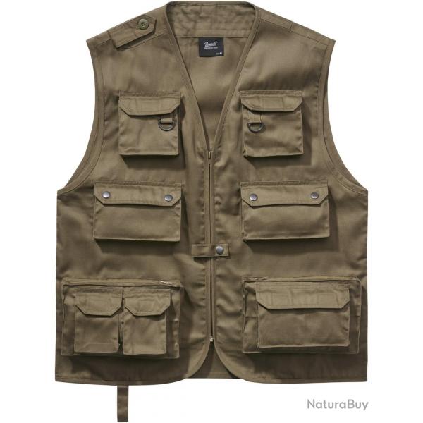 Gilet Hunting (Couleur: vert, Taille: 3XL)
