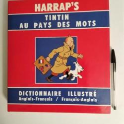 Tintin au pays des mots. Dictionnaire Harrap's illustré anglais-français