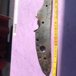 Ancienne platine de fusil à silex