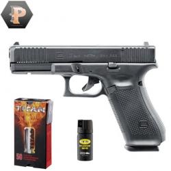 Pistolet Glock 17 Gen 5 Cal.9mm pak + mun + aérosol