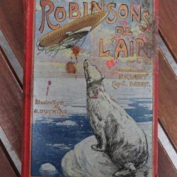 Livre collection Robinsons de l'air - Capitaine Danrit