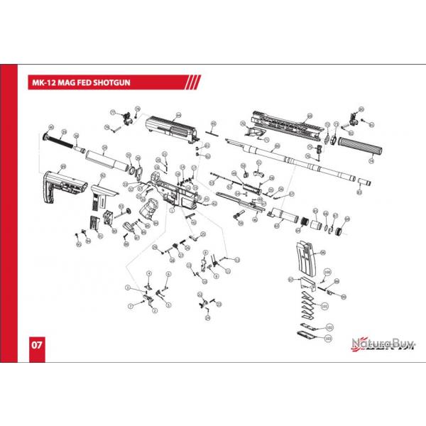 DeryaMK-12/56 BufferBoltSystem