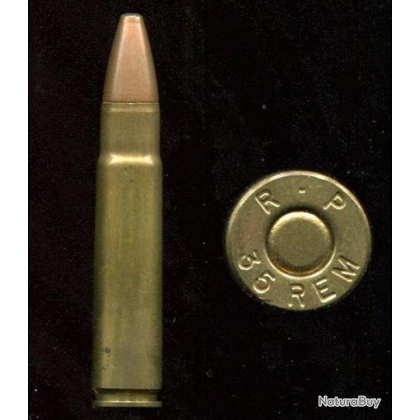 .35 Remington - fabrication REMINGTON RP - balle conique petite pointe plomb