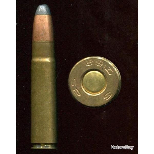 .35 Remington - RARE fabrication Espagnol  Sville - balle cuivre pointe plomb