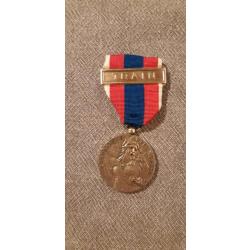 Médaille de la défense nationale échelon argent - agrafe Train