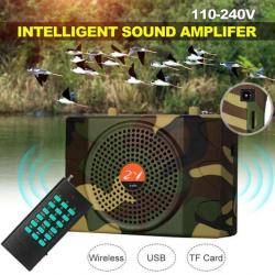 Appeau - Leurre de Chasse Haut-Parleur MP3 Longue Portée + Télécommande + Sac Camouflage