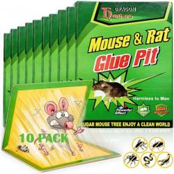 Piège Souris Rats Nuisibles Autocollant Non Toxique Ecologique Haute Efficacité Livraison Gratuite