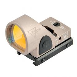 Point Rouge Mini RMR SRO Tactique lunette Visee Collimateur Fusil Reflexe Objectif Aluminium Beige