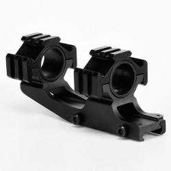 Support De Lunette de visée Précision Adaptable 25.4mm/30mm - double anneaux - Haute Qualité