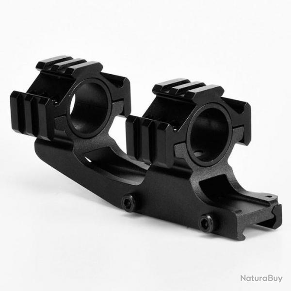 Support De Lunette de vise Prcision Adaptable 25.4mm/30mm - double anneaux - Haute Qualit