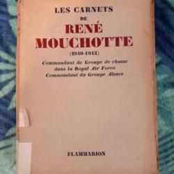 Les carnets de René Mouchotte- Aviation - Collection