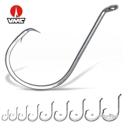 Hameçons VMC Spécial Mer - Réf. 8299 CB N°1/0 - Lot De 10 - Neuf