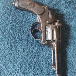 Revolver swiss 1882 calibre 7.5 nagant/suisse ou 32sw long   "CAT D"