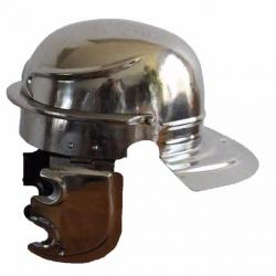CASQUE IMPERIAL GAULOIS EN METAL GRIS