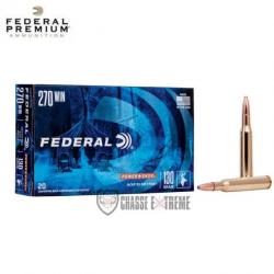 20 Munitions FEDERAL Power Shok Cal 270 Win 130Gr Soft Point