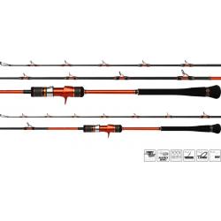 Canne Jigging Hearty Rise Slow Jigging III S X Tokayo 220g 1 Max 800g 1m71