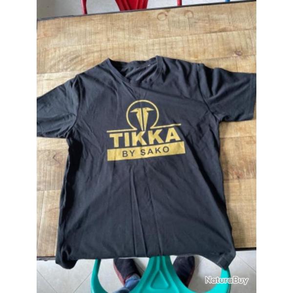 Tikka: T.shirt neuf taille L