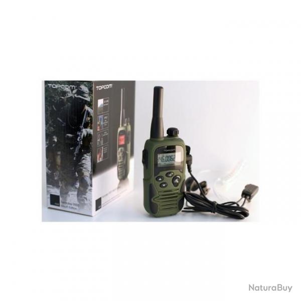 Talkie walkie - PMR - Twintalker 9500 + 1 classic PTT + 1 kit de tteZ124 - Topcom