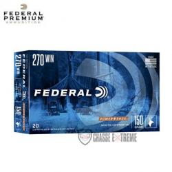 20 Munitions FEDERAL Power Shok Cal 270 Win 150Gr Soft Point