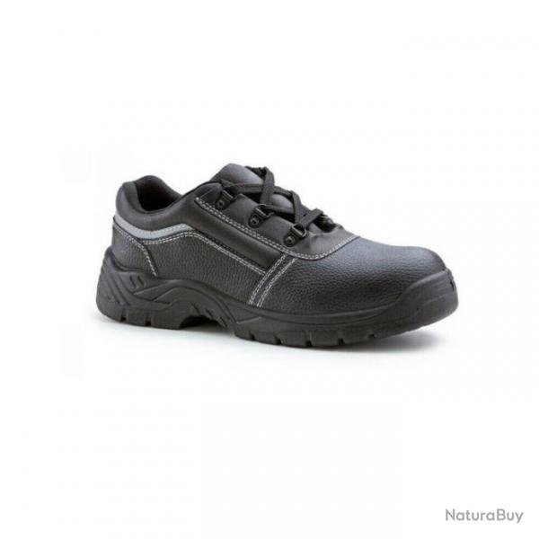 Chaussure basse Coverguard Nacrite taille 43 en cuir et polyurthane couleur noire semelle en acier 