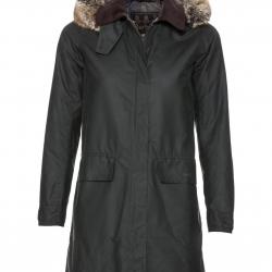 Manteau ciré FORTROSE (Couleur: vert, Taille: 10)
