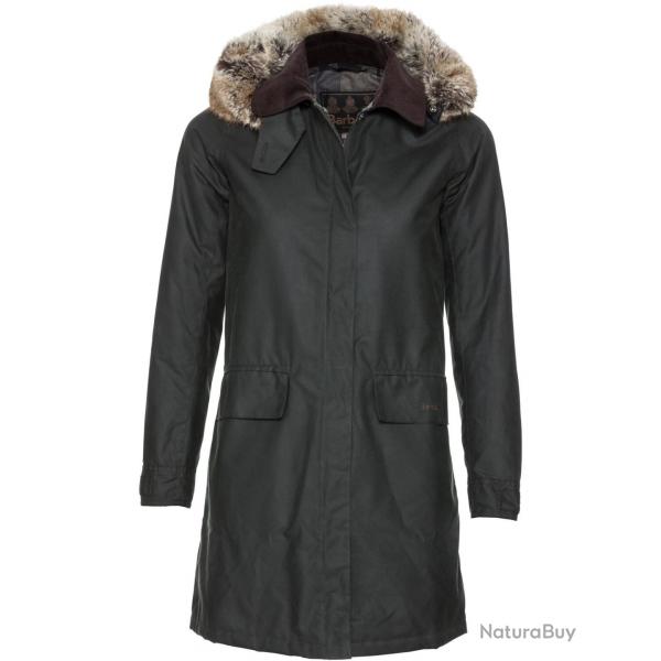 Manteau cir FORTROSE (Couleur: vert, Taille: 10)