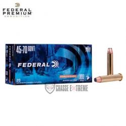 20 Munitions FEDERAL Power Shok Cal 45-70 Gvt 300Gr Jacketed Soft Point