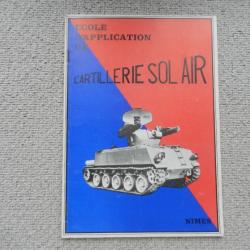 revue documentaire Ecole d'application de l'artillerie sol air Nimes